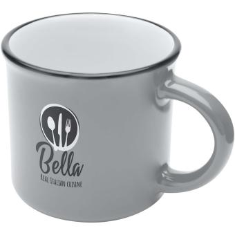 Bari Keramiktasse 240 ml Grau