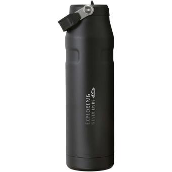 Stanley IceFlow™ 2.0 1060 ml Flasche mit Flip-Trinkhalm Schwarz