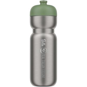 Mepal Pull 800 ml Edelstahl Sportflasche Moosgrün