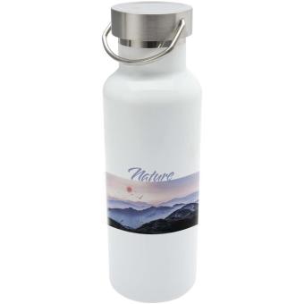Thor 500 ml sublimation RCS recycled stainless steel water bottle White