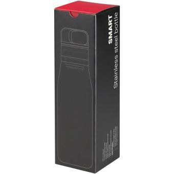 SMART 500 ml RCS recycled stainless steel double wall vacuum insulated tumbler Black