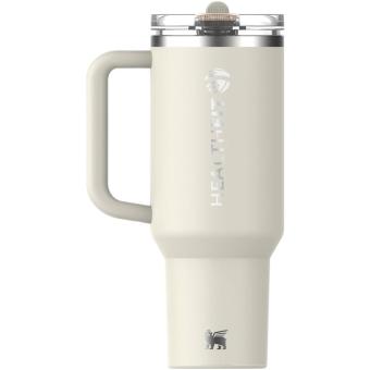 Stanley Quencher® ProTour 1180 ml recycled stainless steel insulated flip straw tumbler Cream