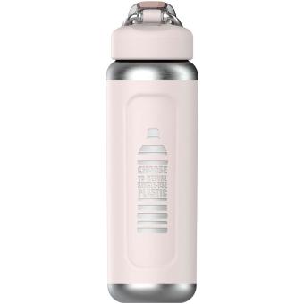 Stanley Classic Wellspring 710 ml recycled stainless steel insulated water bottle Rosegold