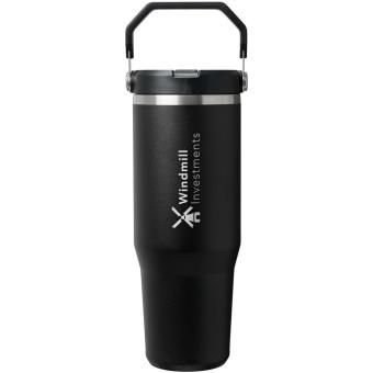 Stanley IceFlow™ 2.0 890 ml insulated stainless steel tumbler with flip straw Black