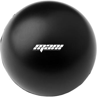 Cool round stress reliever Black