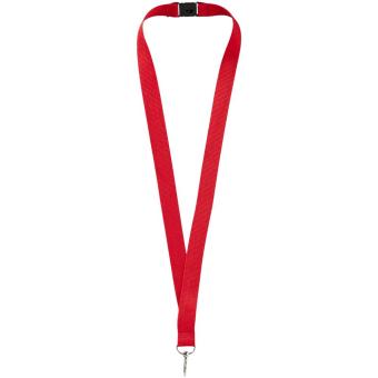 Lago lanyard with break-away closure 