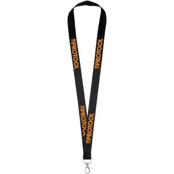 Impey lanyard with convenient hook Black