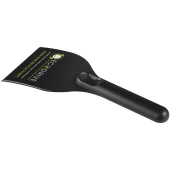 Chilly large recycled plastic ice scraper Black