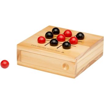 Strobus wooden tic-tac-toe game Nature