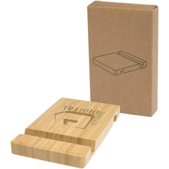 Bubup Bambus 2-winklige Tablet- und Smartphonehalterung Holz