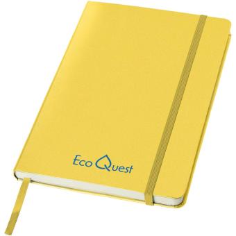 Classic A5 hard cover notebook Yellow