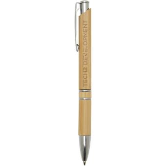 Wicker bamboo ballpoint pen (black ink) Nature