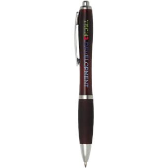 Nash Kugelschreiber mit farbigem Schaft und Griff Merlot Rot