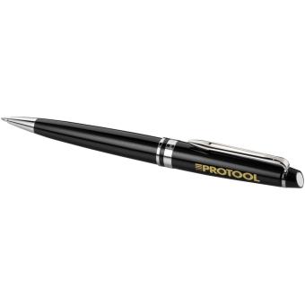 Waterman Expert Kugelschreiber (blaue Mine) Schwarz/silber