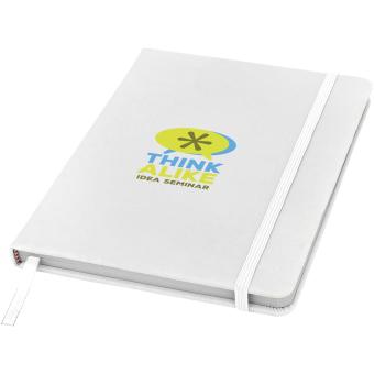 Spectrum A5 hard cover notebook White