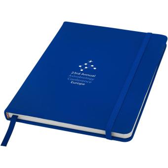 Spectrum A5 notebook with blank pages Dark blue