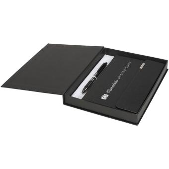 Tactical notebook gift set Black