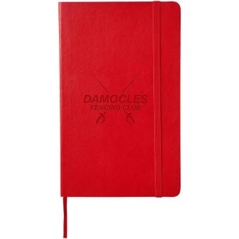 Moleskine Classic Softcover Notizbuch L – liniert Coral red