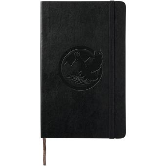 Moleskine Classic L soft cover notebook - plain Black