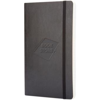 Moleskine Classic L soft cover notebook - squared Black