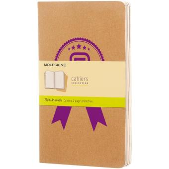 Moleskine Cahier Journal L – blanko Natur