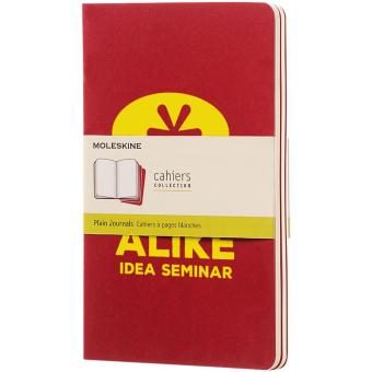 Moleskine Cahier Journal L – blanko Tomato