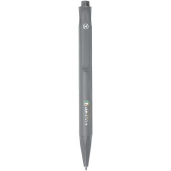 Terra corn plastic ballpoint pen (blue ink) Convoy grey