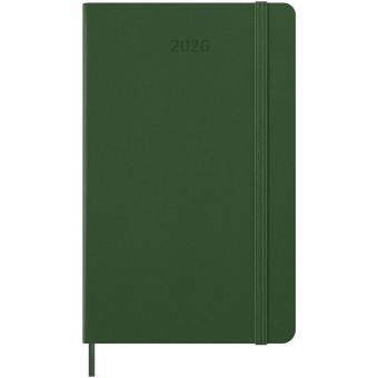 Moleskine hard cover 12 month L daily planner Olive