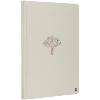 Karst® A5 stone paper hardcover notebook - lined Fawn