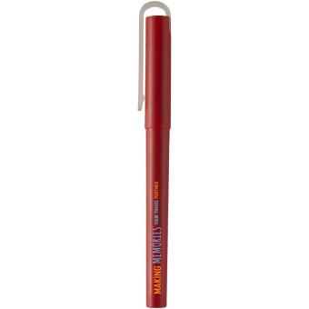 Mauna recycled PET gel ballpoint pen Red