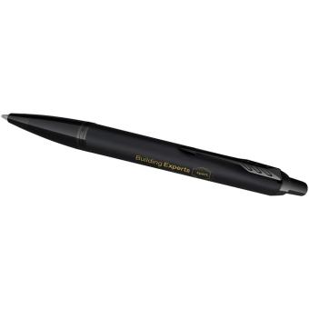 Parker IM achromatic ballpoint and rollerball pen set with gift box (black/blue ink) Black