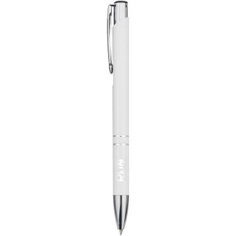 Moneta recycled aluminium ballpoint pen White