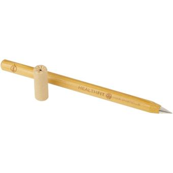 Perie Bambus Kugelschreiber ohne Tinte Natur