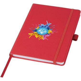 Thalaasa Hardcover Notizbuch aus Ozean Kunststoff Rot