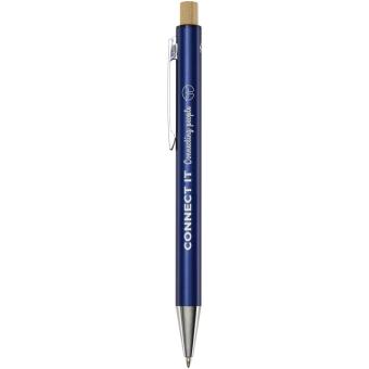 Cyrus recycled aluminium ballpoint pen Navy