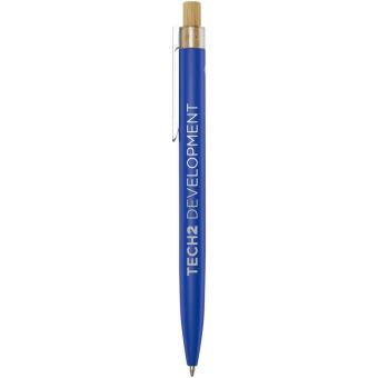 Nooshin recycled aluminium ballpoint pen Aztec blue