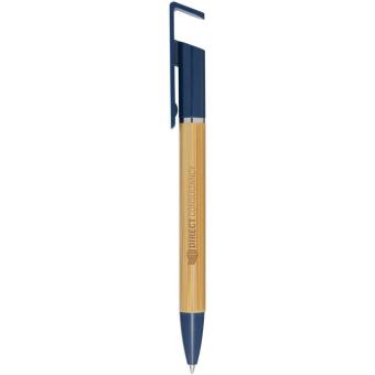 Delfina phone holder pen (black ink) Ocean