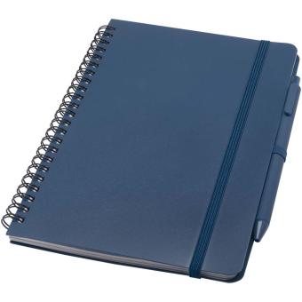 Thalaasa A5 Hardcover Notizbuch mit Kugelschreiber (schwarze Mine) 