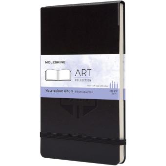 Moleskine Large Art Aquarellbuch Schwarz