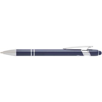 Kish ballpoint pen with silver finish (blue ink) Navy