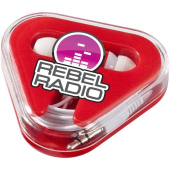 Rebel earbuds Red/white