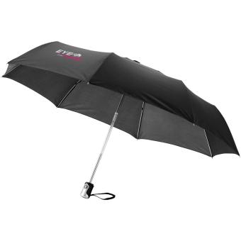 Alex 21.5" foldable auto open/close umbrella Black