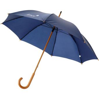 Jova 23" umbrella with wooden shaft and handle Navy
