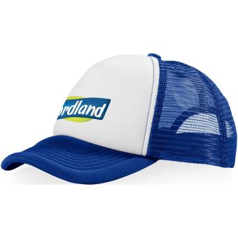 Trucker Kappe mit 5 Segmenten Royalblau