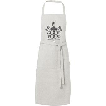 Pheebs 200 g/m² recycled cotton apron Heather smoke