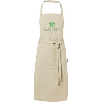 Pheebs 200 g/m² recycled cotton apron Nature