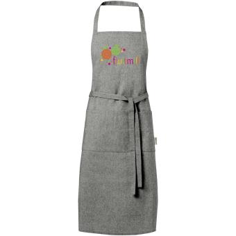 Pheebs 200 g/m² recycled cotton apron Smoke