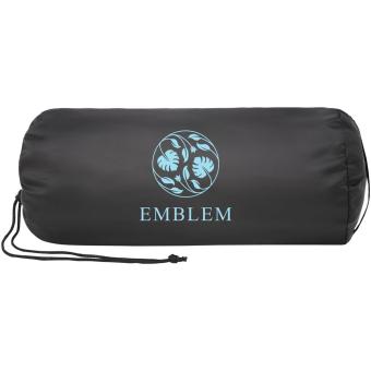 Lily GRS certified RPET coral fleece blanket Dark blue
