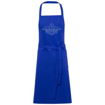 Orissa 200 g/m² GOTS organic cotton apron Dark blue