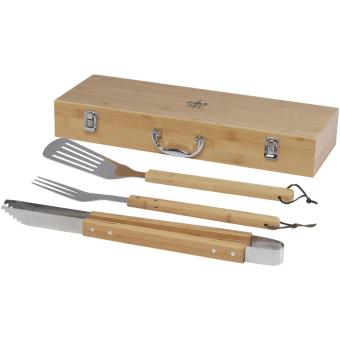 Assadus 3-piece BBQ set Nature